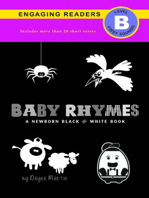 cover image of Baby Rhymes (Sing-Along Edition), a Newborn Black & White Book